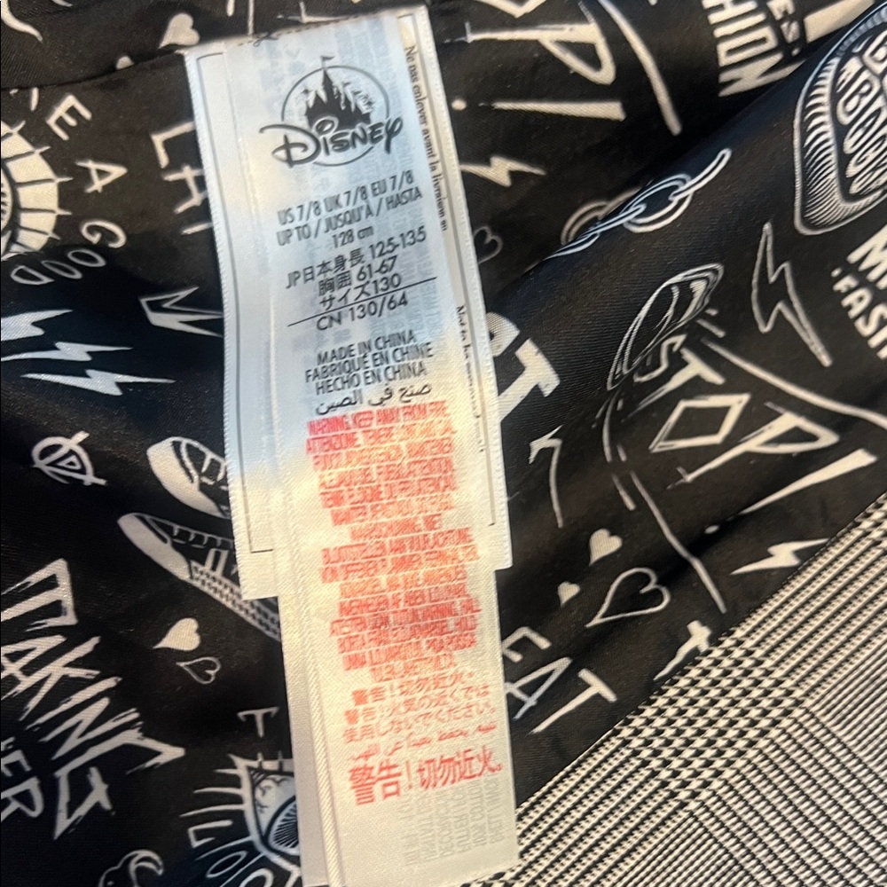 Disney Special Edition Cruella De Vil Blazer 7/8 Kids - Picture 11 of 12